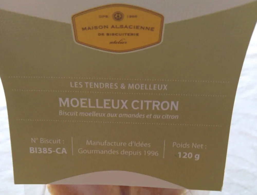 Moelleux Citron