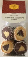 Sablés vanille chocolat assortis