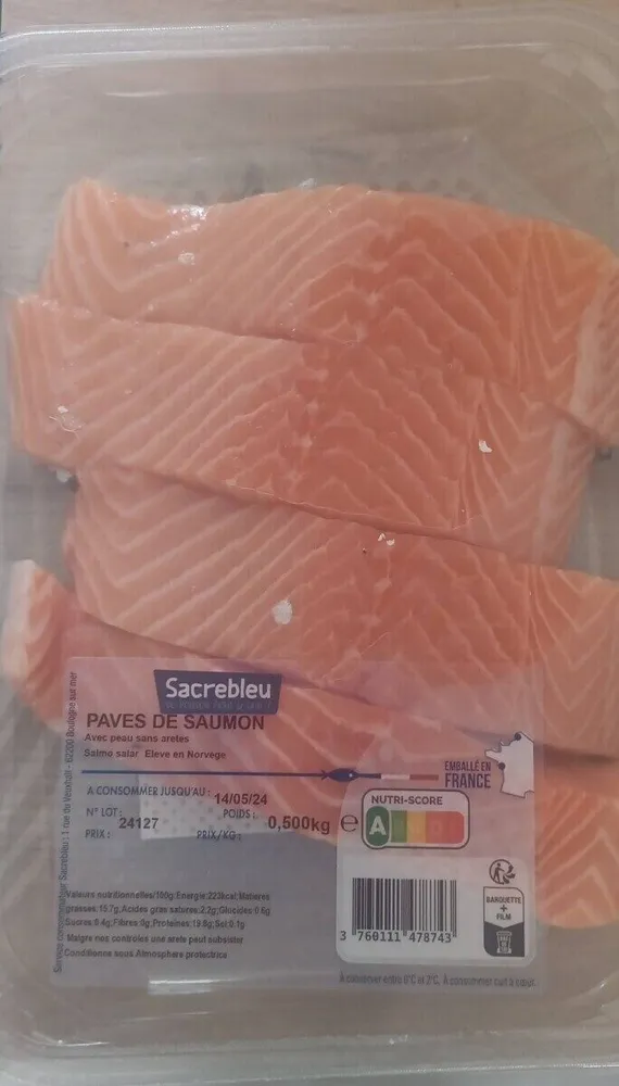 Pavés de saumon