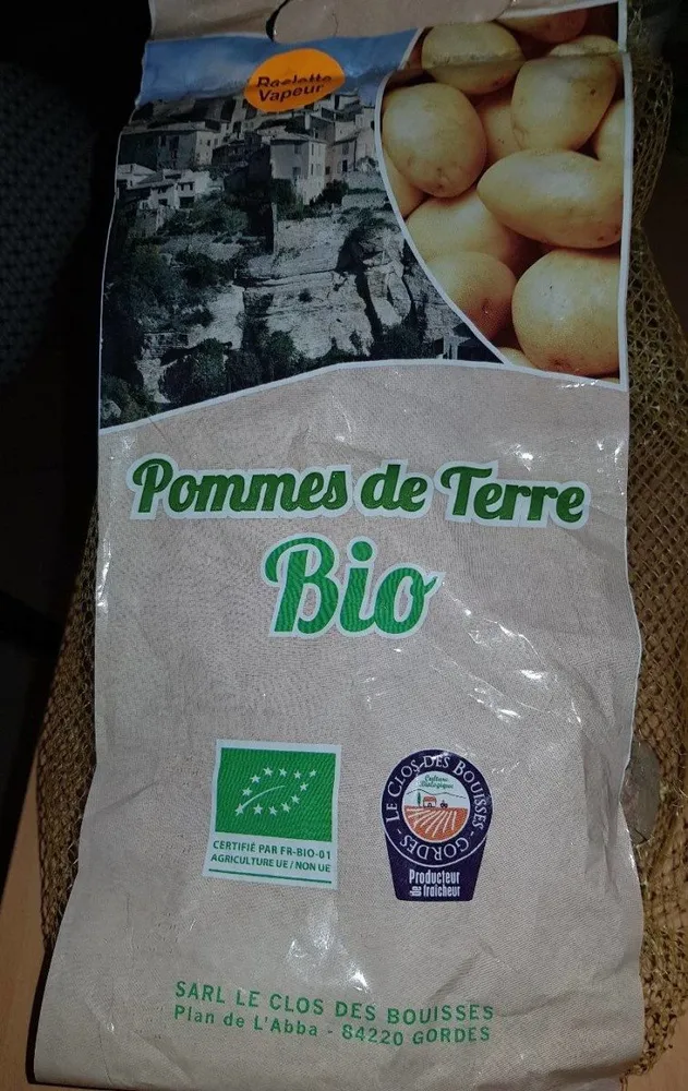 Pomme De Terre Rouge bio