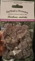 Bonbon saveur violette