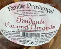 Fondants caramel amandes