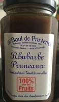 Confiture rhubarbe pruneaux