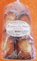 Madeleines pur beurre aux oeufs frais