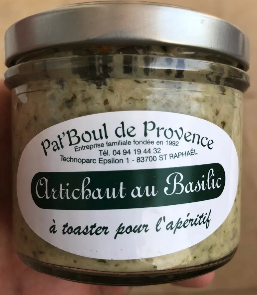 Artichaut au basilic