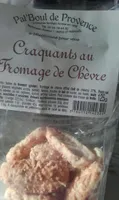 Craquants au fromage de chèvre