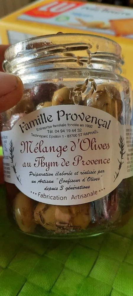 Melange d olives au thym de provence