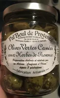 Olives vertes cassées