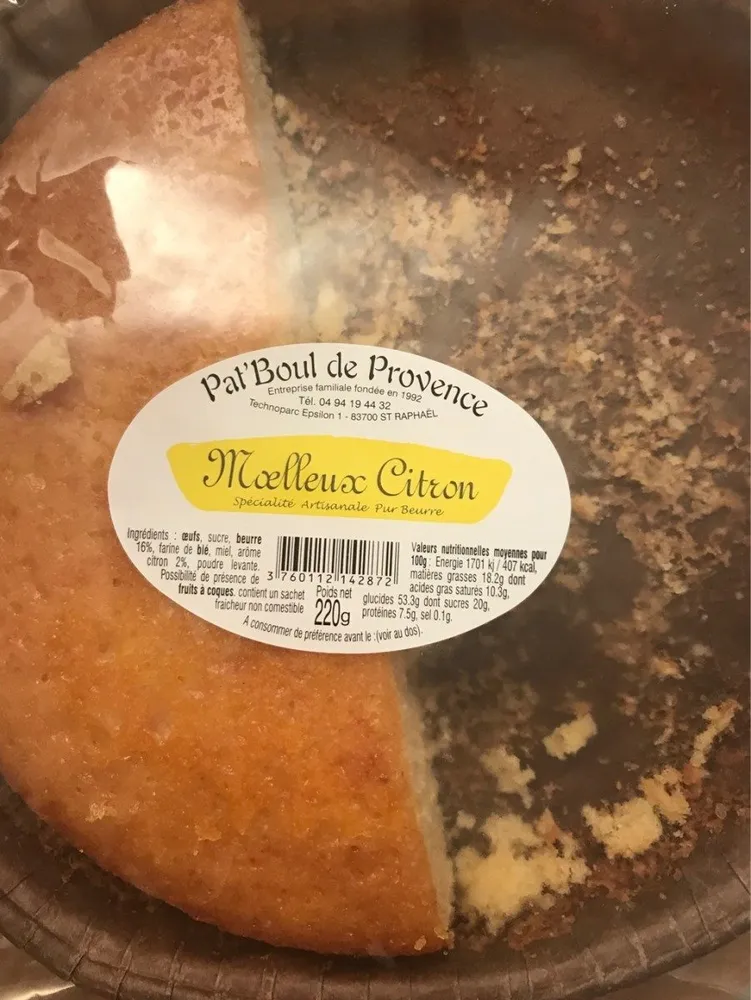 Moelleux Citron