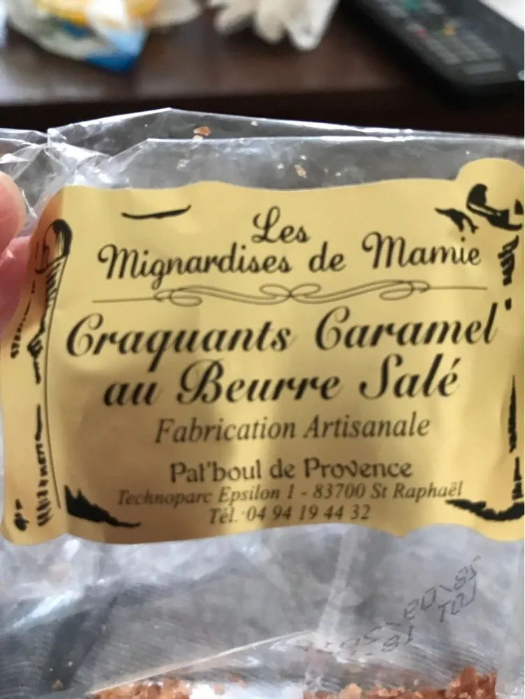 Croquants caramel beurre salé