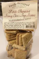 petit beurre fromage de chèvre et au thym