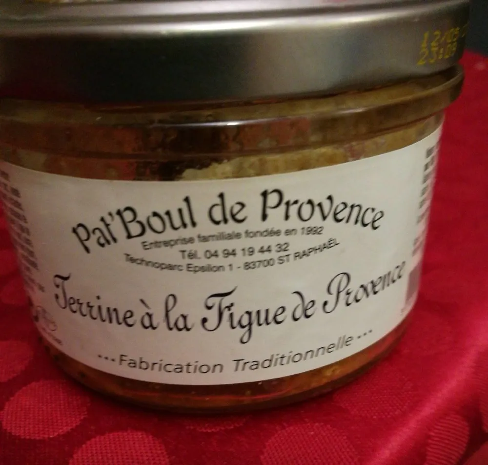 Terrine à la figue de Provence