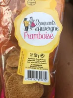 Croquants d'Auvergne Framboise
