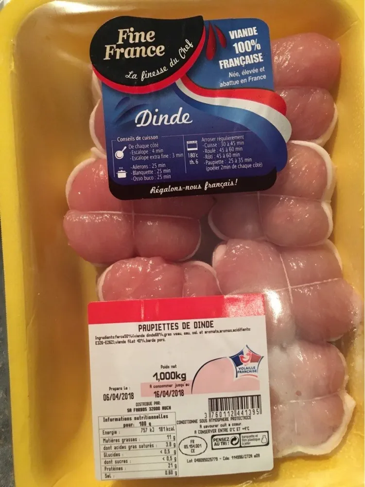 Paupiette de dinde