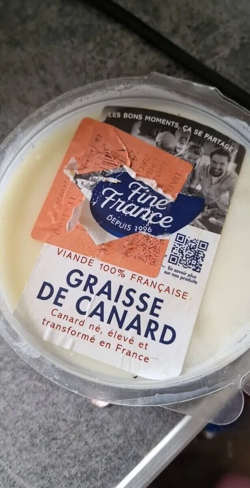 Graisse de canard
