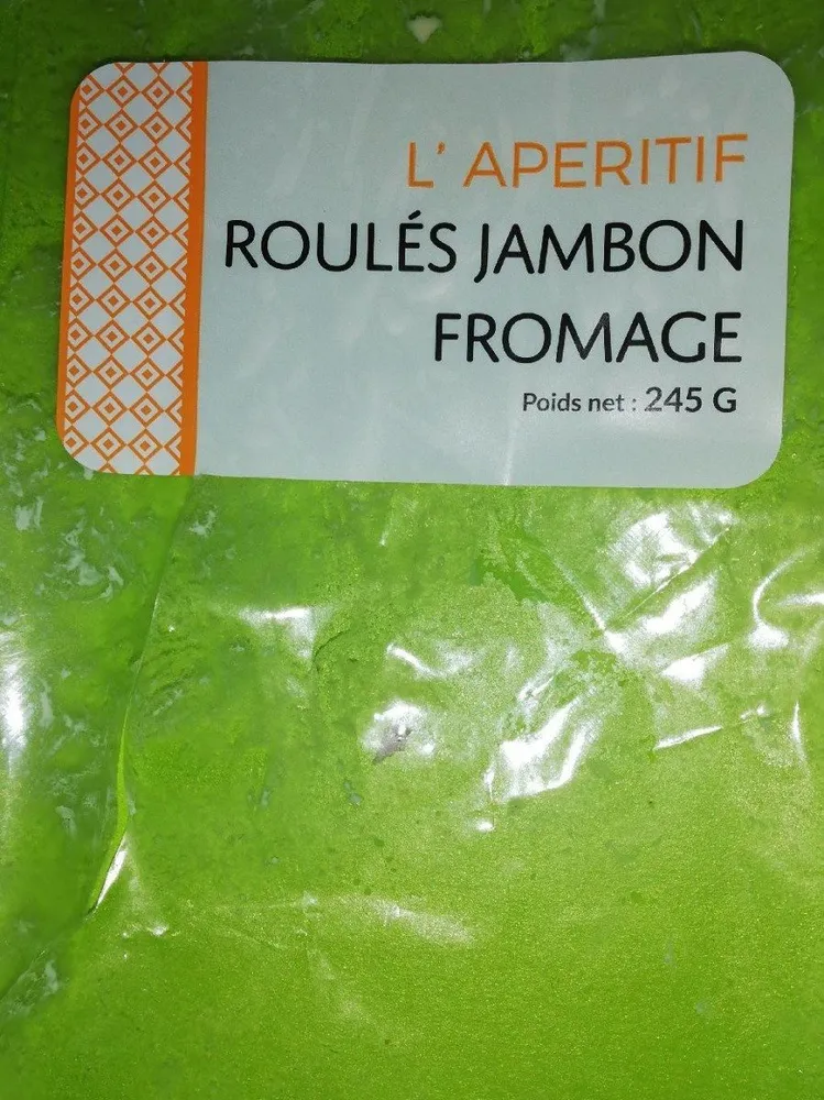 Roulés jambon fromage