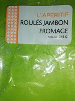 Roulés jambon fromage