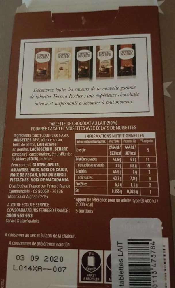 Chocolat Ferrero rocher
