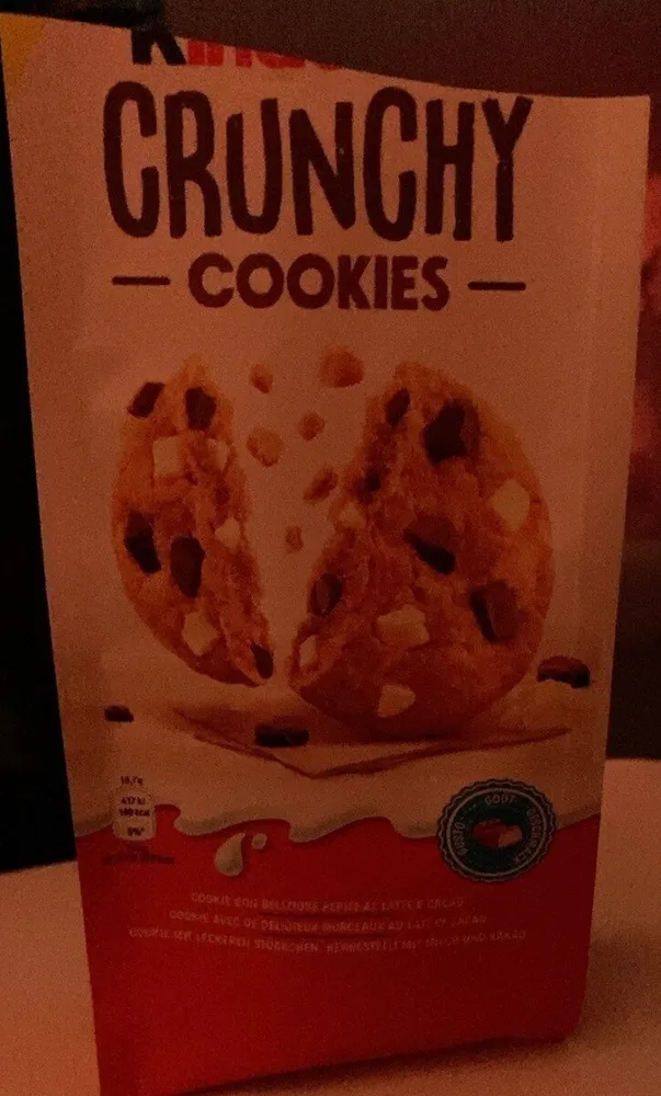Kinder crunchy cookies