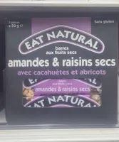 Barres aux fruits avec cacahuètes et abricots