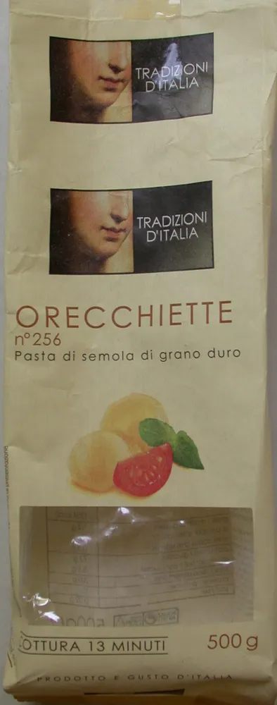 Pâtes Tradizioni d'Italia Orechiette n°256