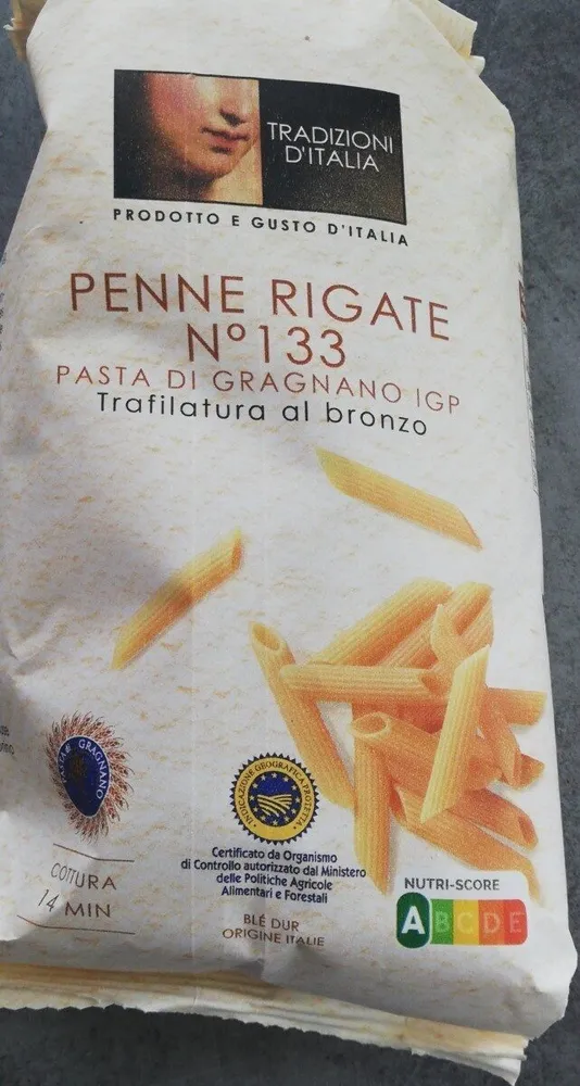 Penne Rigate n°133