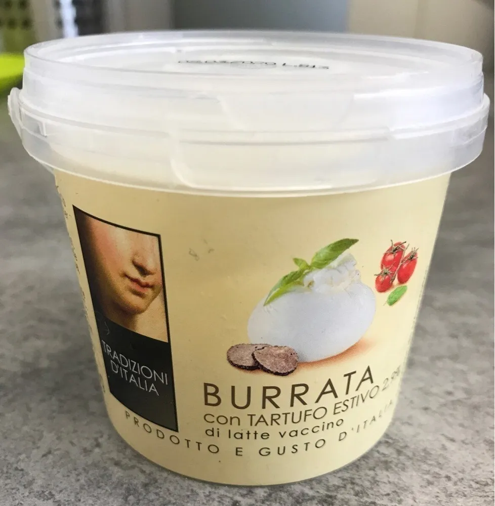 Burrata con tartufo estivo 2,9%