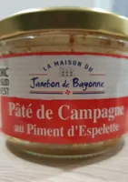 Pâté de campagne au piment d'espelette