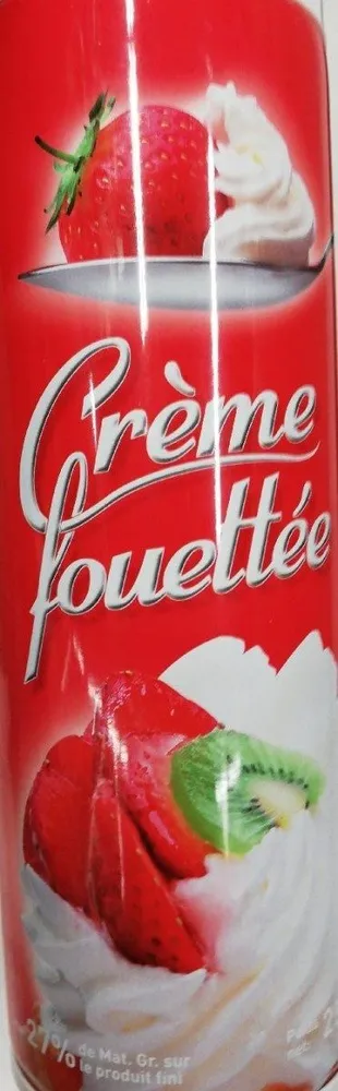 Crème fouettée