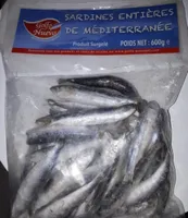 Sardines entières de méditerranée