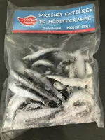 Sardines entières de Méditerranée