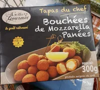 Bouchées de Mozzarella  panées