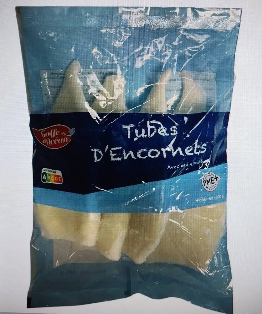 Tubes d'encornets