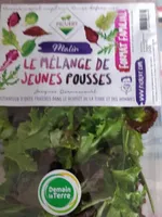 Le mélange de jeunes pousses