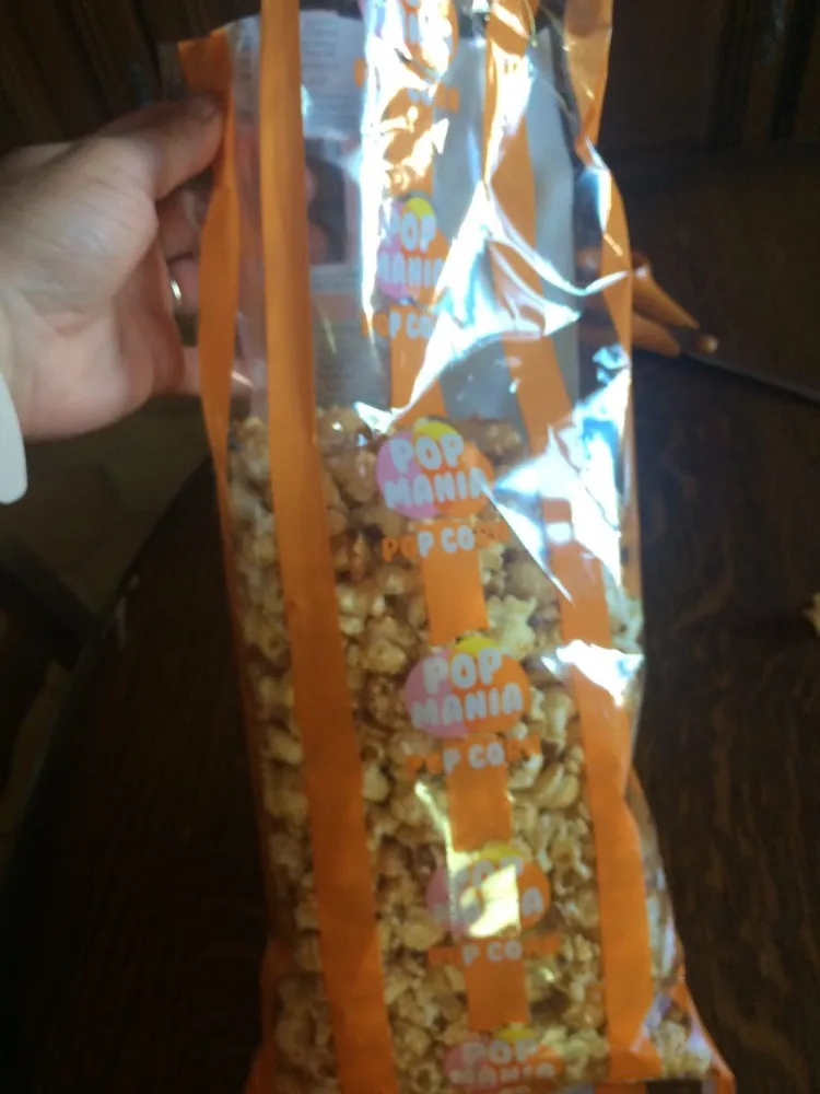 Pop corn sucre