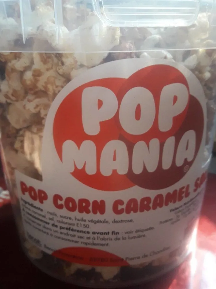 Pop corn caramel salé