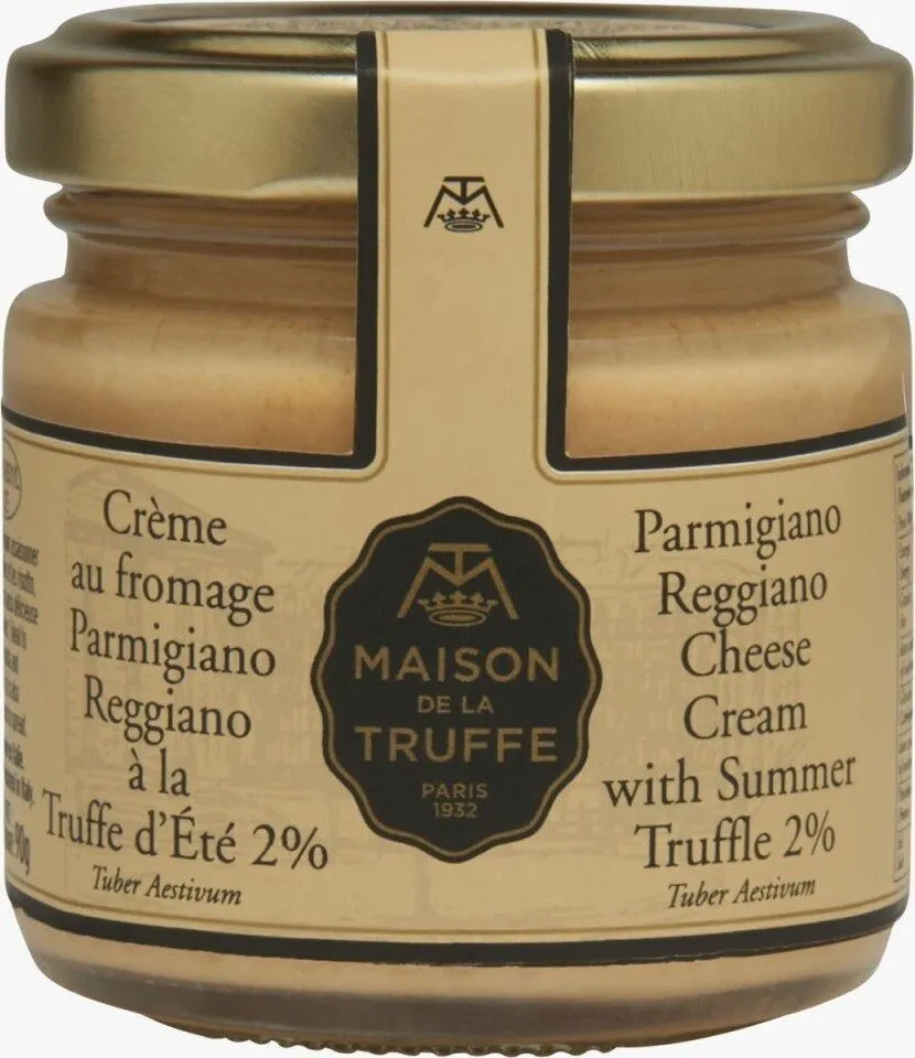 Crème Fromage Parmigiano Reggiano Et à La Truffe Blanche D'été