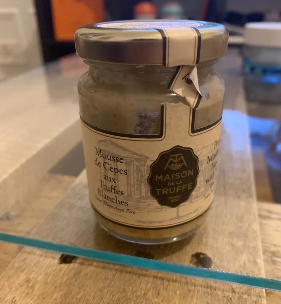 Mousse de cepes aux truffes blanches
