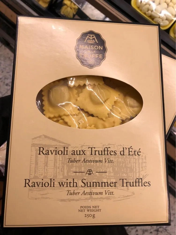 Ravioli aux truffes d'été