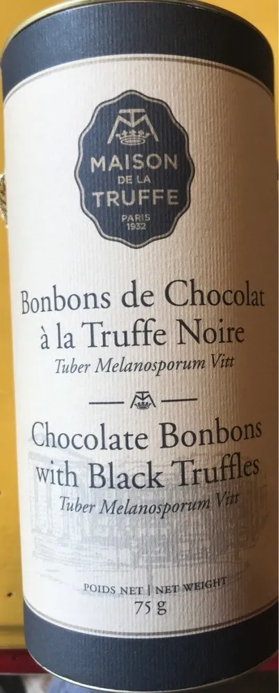 Bonbons de Chocolat à la truffe noire