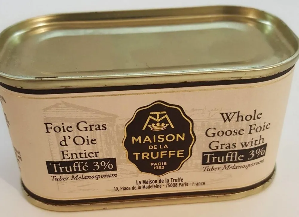 Foie gras d'oie entier