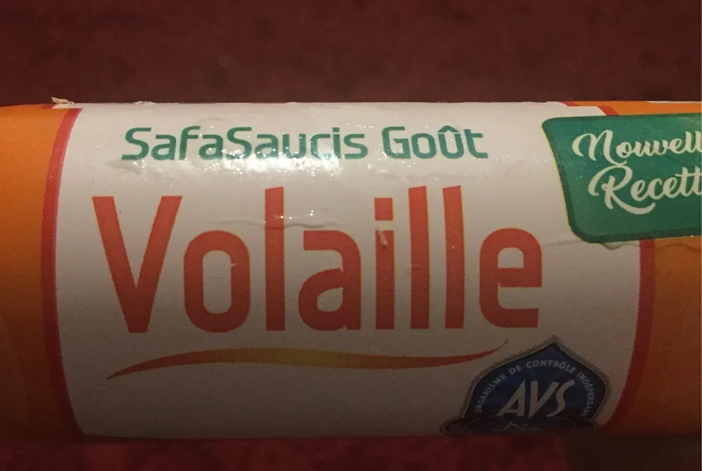 Safasaucis goût vollaille