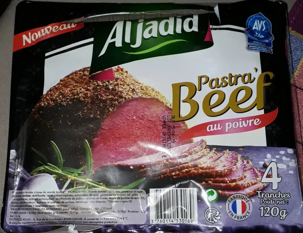 Pastra Beef au poivre