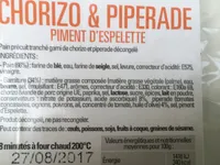 Le Préfou chorizo et piperade