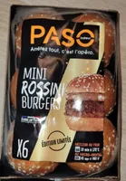 Mini Rossini Burger x6
