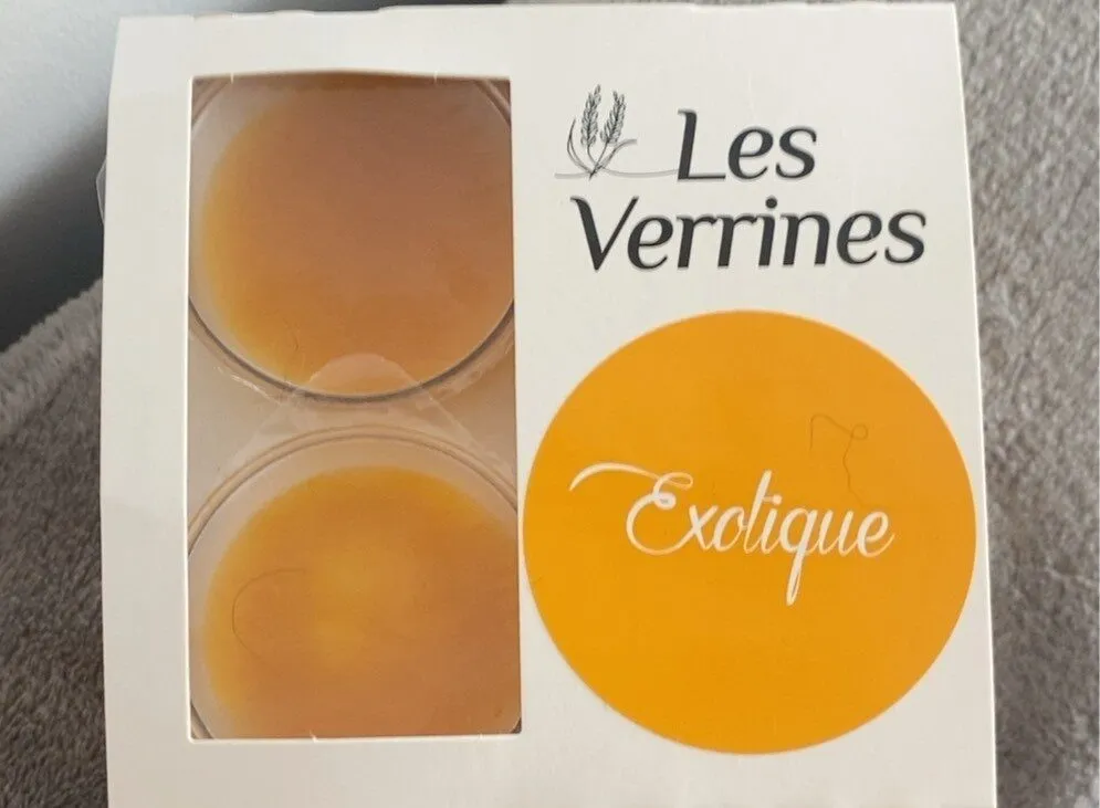 Les verrines exotique