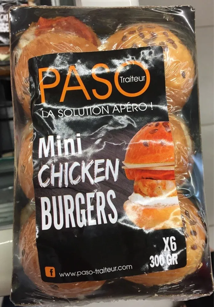 Mini chiclen burger