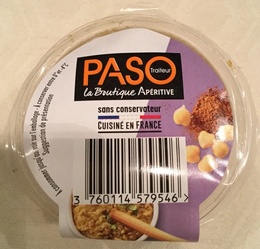 Houmous à l'indienne