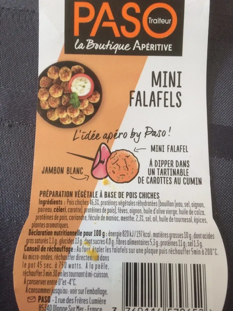 Mini falafels