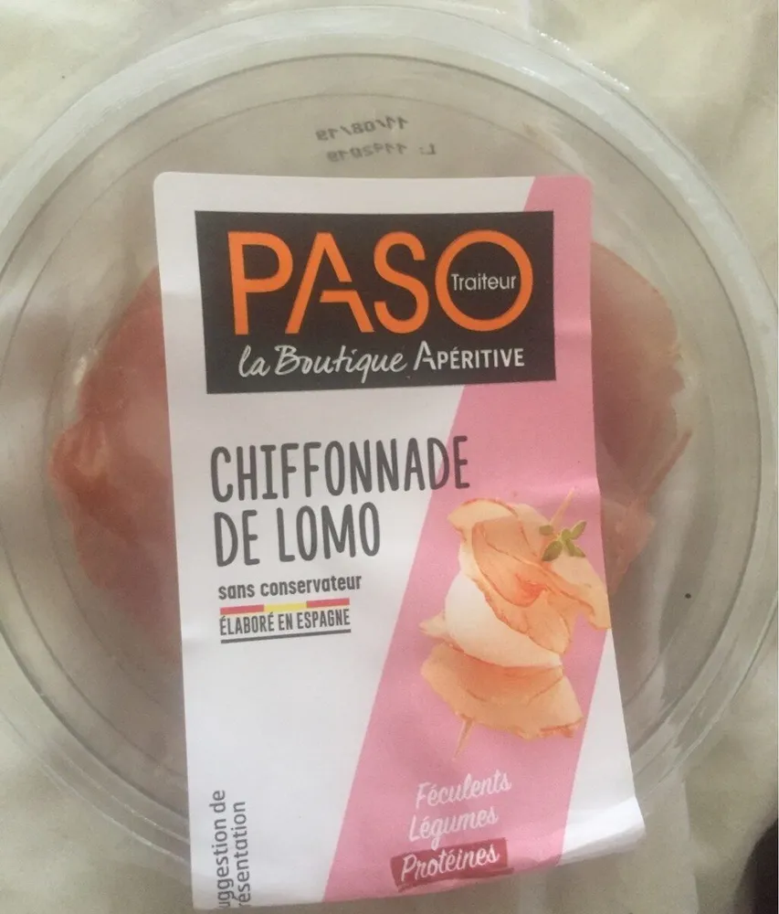 Chiffonade de Lomo
